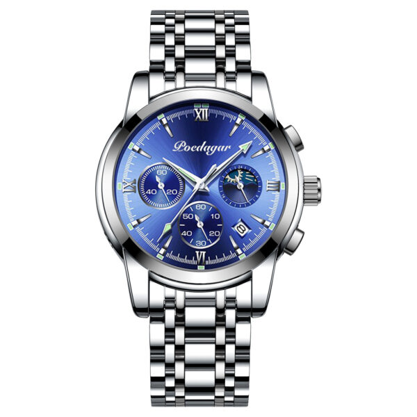 Multifunctional Men's Watch Luminous Waterproof Quartz Wrist Watch - Image 9